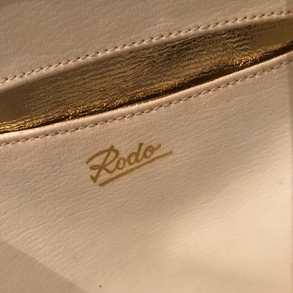 Ivory Wicker Rodo Bag - Picture 7 of 8